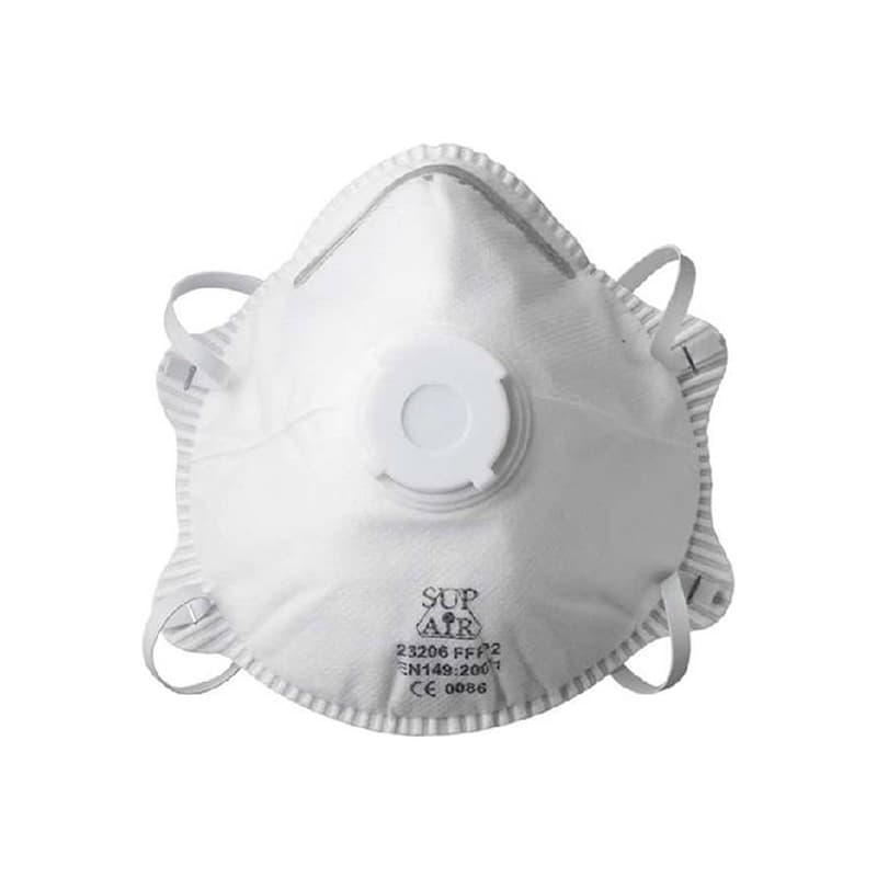 Demi-masque respiratoire FFP3 avec soupape
