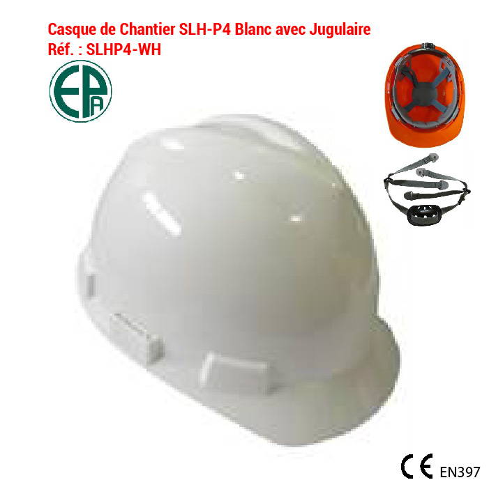 Casque De Protection Technique Högert Blanc - Taille Ajustable 54-61 Cm, Protection Jusqu'à 1000V, Anti-UV | Pour électriciens, Travaux En Hauteur, Chantiers
